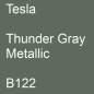 Preview: Tesla, Thunder Gray Metallic, B122.